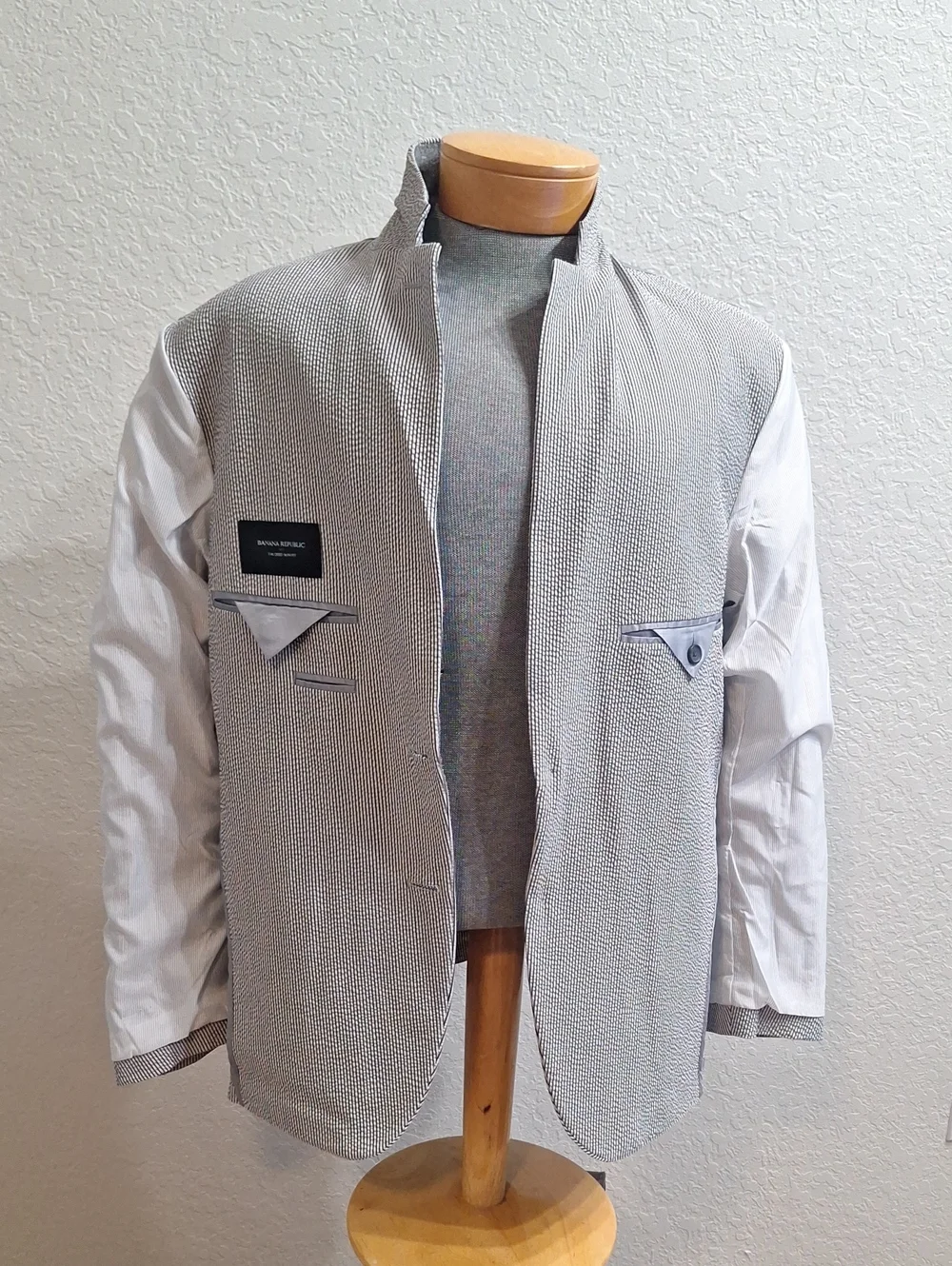 Banana Republic Seersucker Blazer